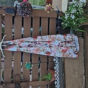 Women's flower print long dress